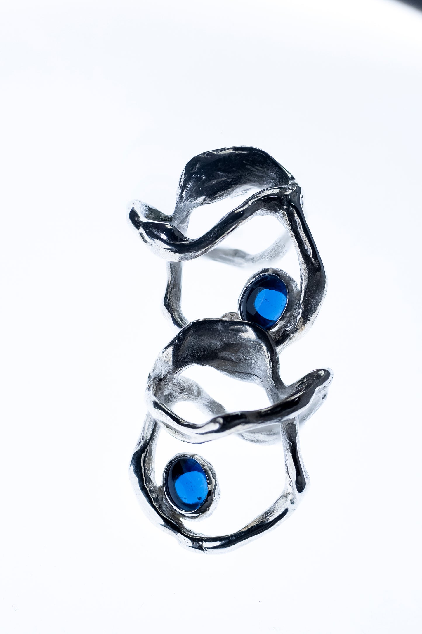 Asymmetrical Sculptural Earrings