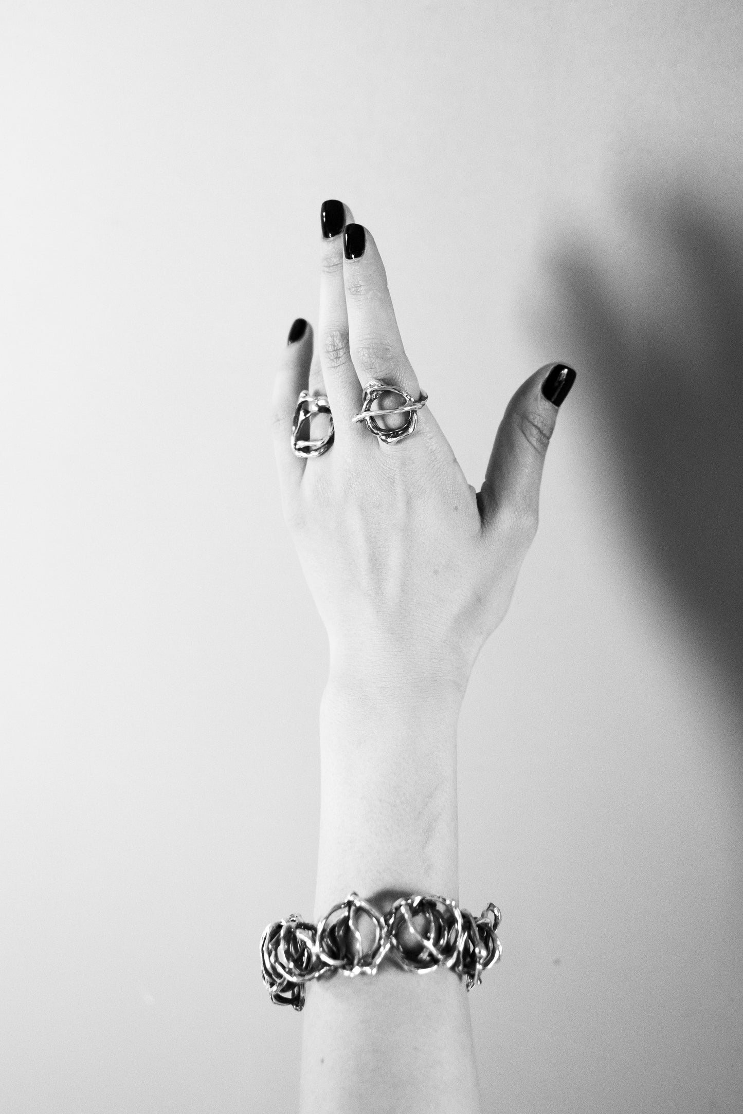 Sculptural Silver Ring
